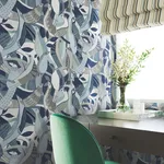 York Wallcoverings Fauvist Flock - Blue Wallpaper | Buy Online York Wallcoverings Fauvist Flock wallpaper, color Blue, SKU AG2015