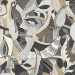 York Wallcoverings Fauvist Flock wallpaper, color Neutral, SKU AG2018
