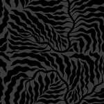 York Wallcoverings Fern Fronds wallpaper, color Black, SKU AG2062