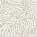 York Wallcoverings Fern Fronds wallpaper, color Taupe & White, SKU AG2063