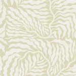 York Wallcoverings Fern Fronds wallpaper, color Light Green & White, SKU AG2065