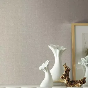 York Wallcoverings Gesso Weave wallpaper, color Linen, SKU 5982