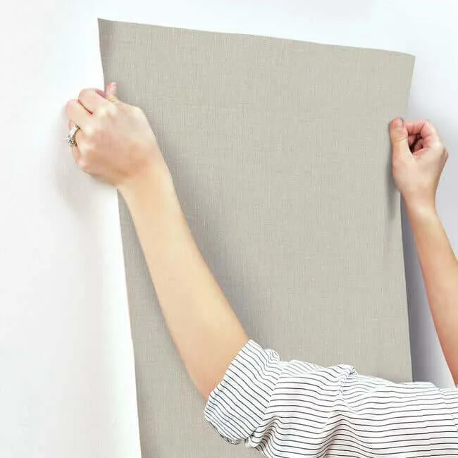 York Wallcoverings Gesso Weave - Linen Wallpaper | Buy Online York Wallcoverings Gesso Weave wallpaper, color Linen, SKU 5982