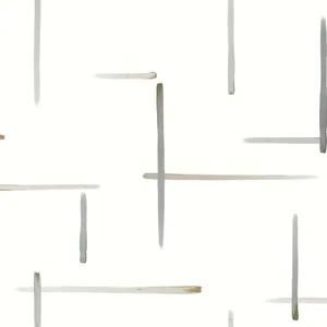York Wallcoverings Gilded Sumi-E wallpaper, color Black & Gold, SKU AG2041