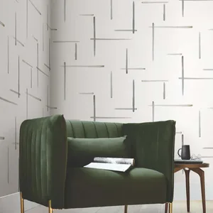 York Wallcoverings Gilded Sumi-E wallpaper, color Black & Gold, SKU AG2041