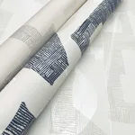 York Wallcoverings Modern Tribal wallpaper, color Dove & Sand, SKU AG2102