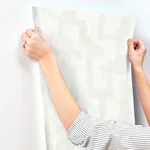 York Wallcoverings Modern Tribal wallpaper, color Dove & Sand, SKU AG2102