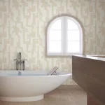 York Wallcoverings Modern Tribal - Caramel & Cream Wallpaper | Buy Online York Wallcoverings Modern Tribal wallpaper, color Caramel & Cream, SKU AG2103
