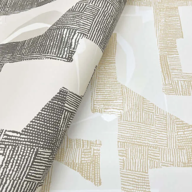 York Wallcoverings Modern Tribal - Caramel & Cream Wallpaper | Buy Online York Wallcoverings Modern Tribal wallpaper, color Caramel & Cream, SKU AG2103