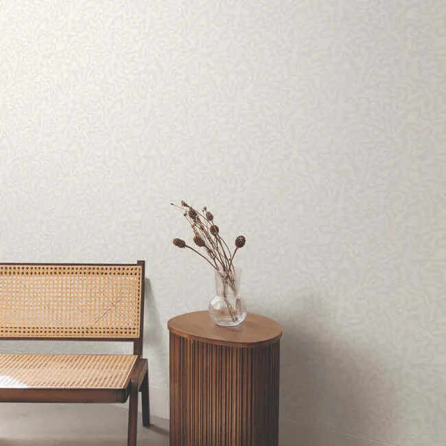 York Wallcoverings Nebulous Cloud wallpaper, color Dove Grey, SKU AG2024