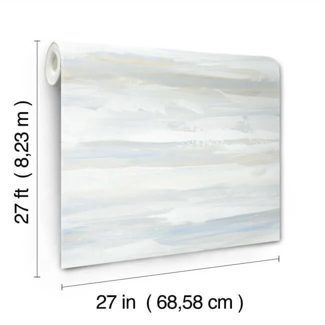 York Wallcoverings On The Horizon - Blue & Yellow Wallpaper | Buy Online York Wallcoverings On The Horizon wallpaper, color Blue & Yellow, SKU AG2010