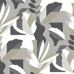 York Wallcoverings Papier Colle - Black & White Wallpaper | Buy Online York Wallcoverings Papier Colle wallpaper, color Black & White, SKU AG2003
