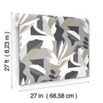 York Wallcoverings Papier Colle - Black & White Wallpaper | Buy Online York Wallcoverings Papier Colle wallpaper, color Black & White, SKU AG2003