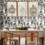York Wallcoverings Papier Colle - Black & White Wallpaper | Buy Online York Wallcoverings Papier Colle wallpaper, color Black & White, SKU AG2003