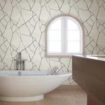 York Wallcoverings Raska wallpaper, color Ivory, SKU AG2081