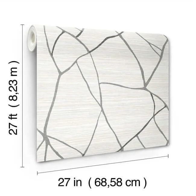 York Wallcoverings Raska wallpaper, color Ivory, SKU AG2081