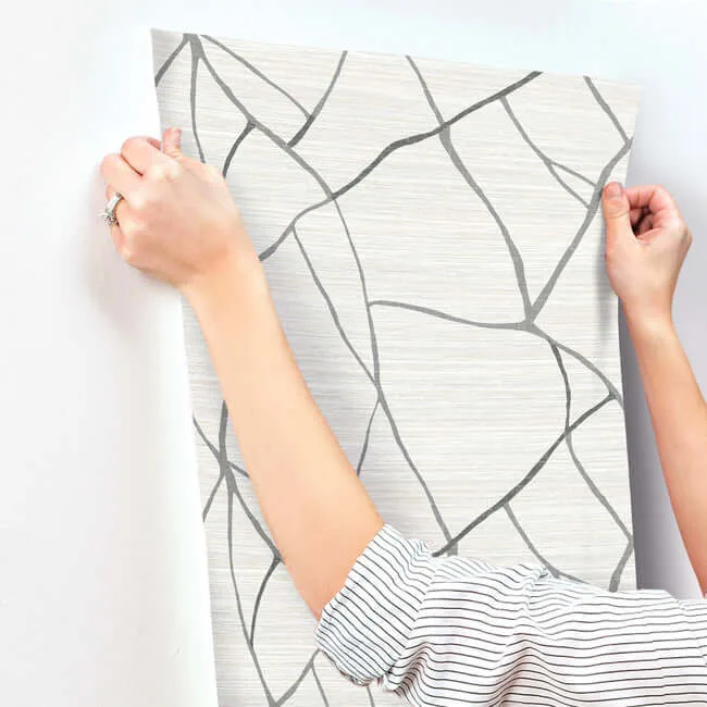 York Wallcoverings Raska wallpaper, color Ivory, SKU AG2081
