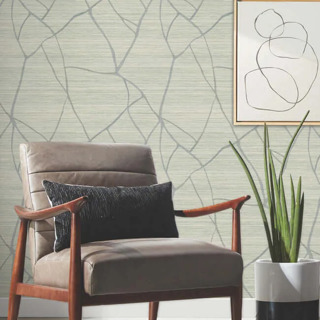York Wallcoverings Raska - Jade Wallpaper | Buy Online York Wallcoverings Raska wallpaper, color Jade, SKU AG2084