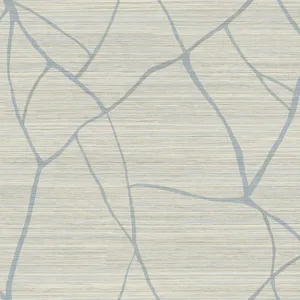 York Wallcoverings Raska wallpaper, color Smokey Blue, SKU AG2086