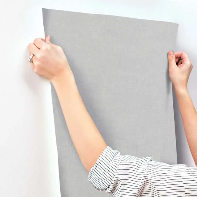 York Wallcoverings Su Tela wallpaper, color Fog, SKU SI24953