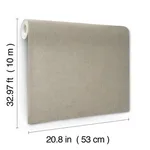 York Wallcoverings Su Tela wallpaper, color Taupe, SKU SI20869