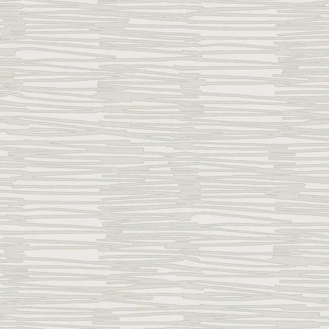 York Wallcoverings Water Reed Thatch wallpaper, color Dove & Silver, SKU AG2092