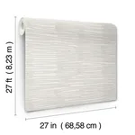 York Wallcoverings Water Reed Thatch - Dove & Silver Wallpaper | Buy Online York Wallcoverings Water Reed Thatch wallpaper, color Dove & Silver, SKU AG2092