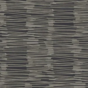 York Wallcoverings Water Reed Thatch wallpaper, color Black & Gold, SKU AG2095