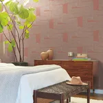 York Wallcoverings Zulu Thread - Coral & Glint Wallpaper | Buy Online York Wallcoverings Zulu Thread wallpaper, color Coral & Glint, SKU AG2031