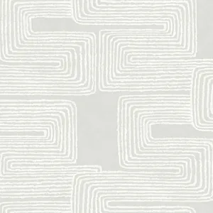 York Wallcoverings Zulu Thread wallpaper, color Dove & Pearl, SKU AG2035