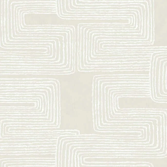 York Wallcoverings Zulu Thread wallpaper, color Neutral & Pearl, SKU AG2036