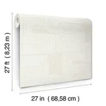 York Wallcoverings Zulu Thread wallpaper, color Neutral & Pearl, SKU AG2036
