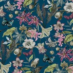 York Wallcoverings Butterfly House - Navy Wallpaper | Buy Online York Wallcoverings Butterfly House wallpaper, color Navy, SKU BL1723