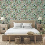 York Wallcoverings Butterfly House wallpaper, color Sky Blue, SKU BL1725