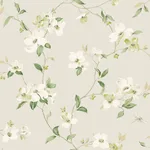York Wallcoverings Dogwood - Light Grey Wallpaper | Buy Online York Wallcoverings Dogwood wallpaper, color Light Grey, SKU BL1762