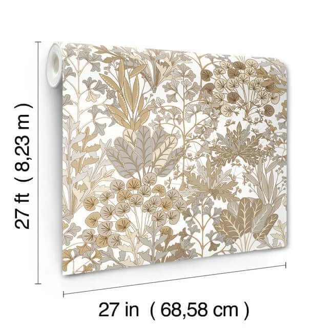 York Wallcoverings Forest Floor - Neutral Wallpaper | Buy Online York Wallcoverings Forest Floor wallpaper, color Neutral, SKU BL1815