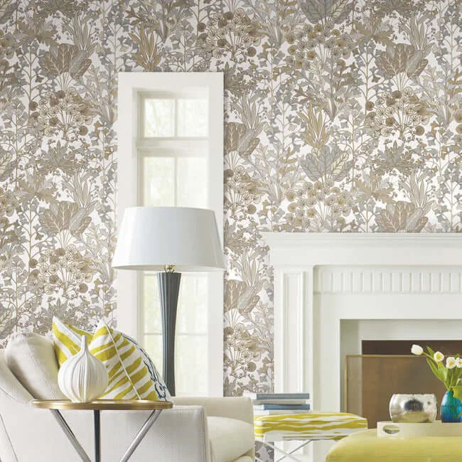 York Wallcoverings Forest Floor - Neutral Wallpaper | Buy Online York Wallcoverings Forest Floor wallpaper, color Neutral, SKU BL1815