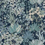 York Wallcoverings Forest Floor - Navy Wallpaper | Buy Online York Wallcoverings Forest Floor wallpaper, color Navy, SKU BL1812