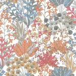 York Wallcoverings Forest Floor - Coral Wallpaper | Buy Online York Wallcoverings Forest Floor wallpaper, color Coral, SKU BL1813