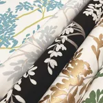 York Wallcoverings Lunaria Silhouette wallpaper, color White & Cloud Blue, SKU BL1802