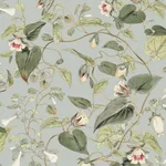 York Wallcoverings Moon Flower - Dove Wallpaper | Buy Online York Wallcoverings Moon Flower wallpaper, color Dove, SKU BL1712