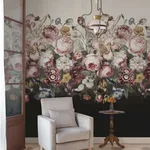 York Wallcoverings Rachel Rose - Taupe Wallpaper | Buy Online York Wallcoverings Rachel Rose wallpaper, color Taupe, SKU BL1821M