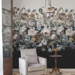 York Wallcoverings Rachel Rose - White Wallpaper | Buy Online York Wallcoverings Rachel Rose wallpaper, color White, SKU BL1822M