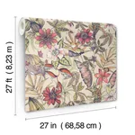 York Wallcoverings Rainforest - Cream Wallpaper | Buy Online York Wallcoverings Rainforest wallpaper, color Cream, SKU BL1704