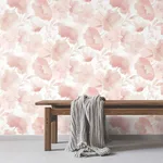 York Wallcoverings Watercolor Bouquet - Blush Wallpaper | Buy Online York Wallcoverings Watercolor Bouquet wallpaper, color Blush, SKU BL1772