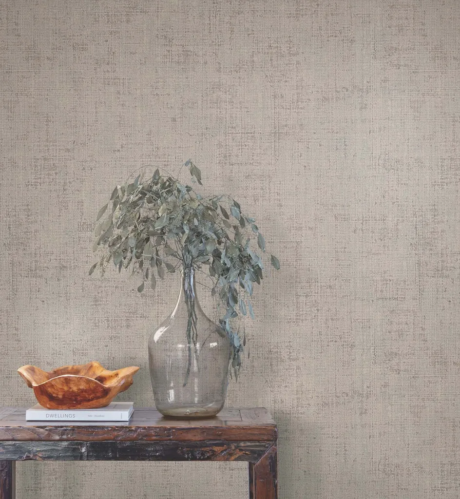 York Wallcoverings Alma wallpaper, color Grey, SKU SI7144