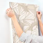 York Wallcoverings Cabana Club wallpaper, color Fog, SKU MT5629