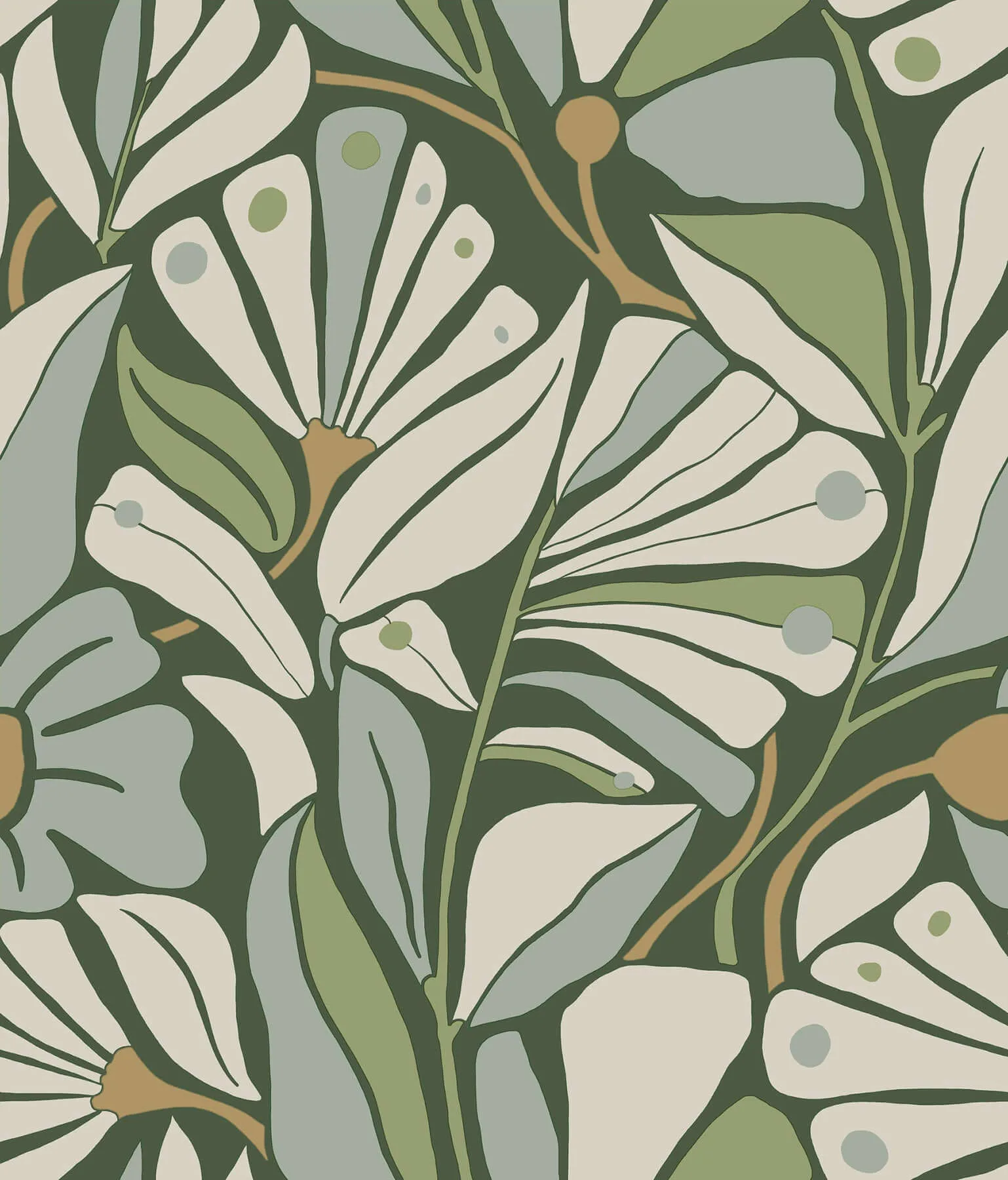 York Wallcoverings Cabana Club wallpaper, color Lush, SKU MT5627