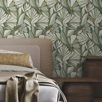 York Wallcoverings Cabana Club wallpaper, color Lush, SKU MT5627