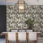 York Wallcoverings Cabana Club - Onyx Wallpaper | Buy Online York Wallcoverings Cabana Club wallpaper, color Onyx, SKU MT5626